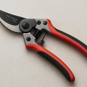 9 Professional Bypass Pruning Shears with High Carbon Steel Blades and Ergonomic Non Slip Handles for Garden Tree Trimming